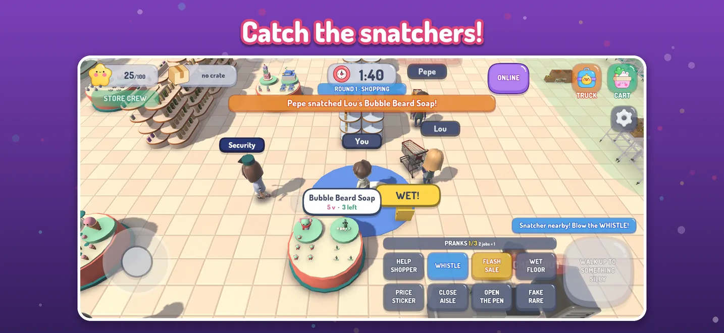 Catch the snatchers!